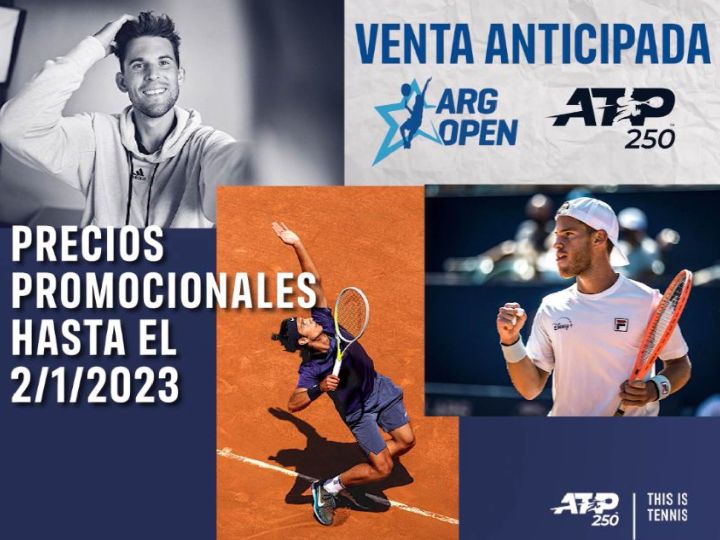 Argentina Open ATP venta anticipada IEB+ Argentina Open